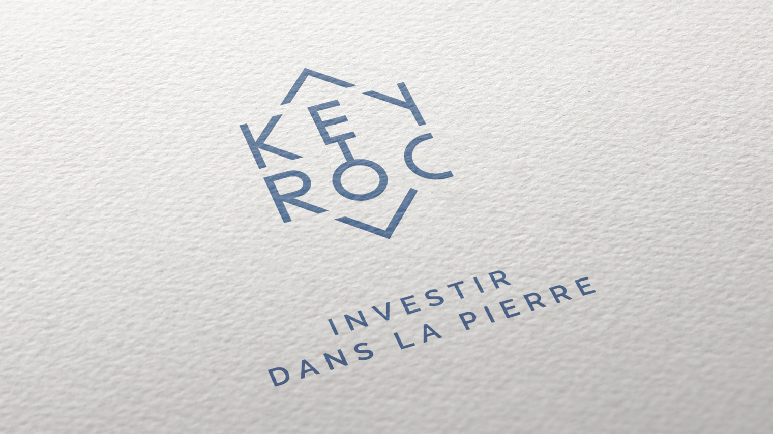 logo sur papier canson Keyroc